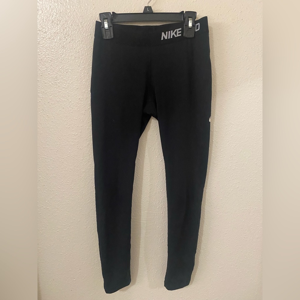 Nike Girls Black Leggings Nike Pro